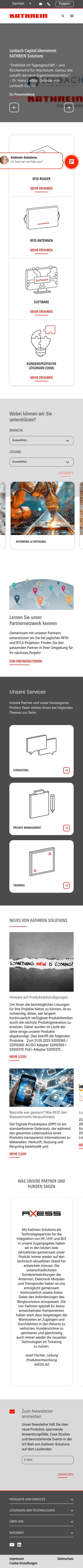 KATHREIN Solutions — Mobile